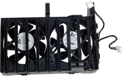 Original OEM HP Z800 Front Chassis Fan Assembly - 2 FANS - - Image 1 of 2