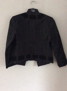 WHISTLES Linen / Wool Fully Lined Ladies Jacket Size 10 - Picture 1 of 3