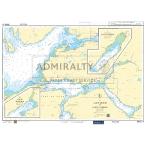 Admiralty Small Craft Chart 5616_4: Loch Duich to Loch Carron - Bild 1 von 1