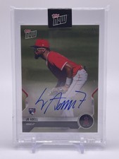 Jo Adell 2021 Topps Now Road to Opening Day Rookie Auto /99 Los Angeles Angels