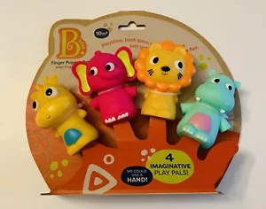 B. Giocattoli Pinky Pals 4 Dita Pupazzi Bagno e Tempo di Gioco Divertente - Foto 1 di 6