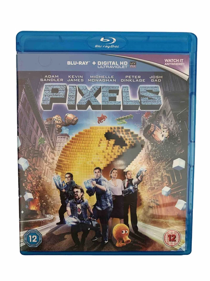 Pixels Blu Ray Region Free, 2015 “Thrilling Action & Stunning Visuals” - Image 1 of 4