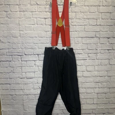 LL Bean Snow Pants Men’s Large Black Ski Snowboarding Pants Winter Outdoor Snow - Image 1 of 4