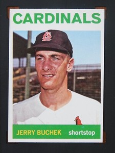 1964 Topps Baseball Card #314 Jerry Buchek (NM)