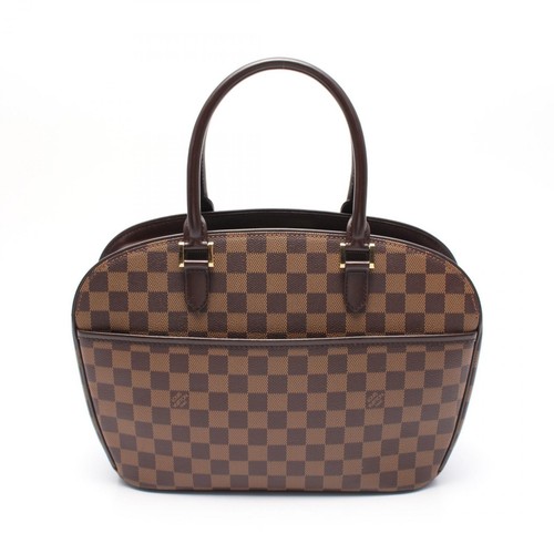 LOUIS VUITTON（LV） Borsa a mano LOUIS VUITTON Saria orizzontale N51282 Damier tela Ebene usata donna LV