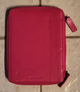 KINDLE M-EDGE Case with Zipper 8.5" x 6.5 RED-PINK Perfect Unused Condition