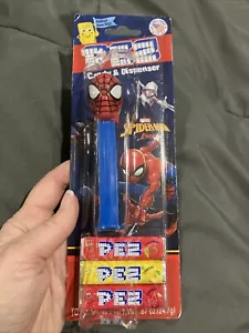 Pez Universo Marvel Spiderman Nuevo Cardado Sellado Dispensador con 3 Caramelos - Imagen 1 de 6