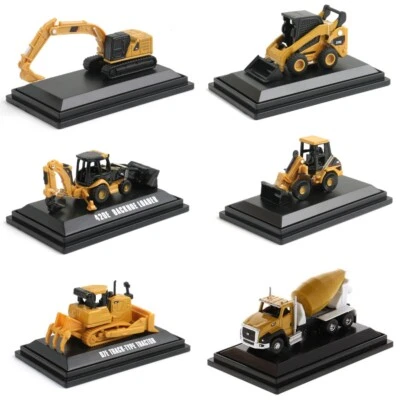 1/160 Mixer Concrete Truck Excavator Loader Tractor Alloy Engino Machinery Model - Image 1 of 4
