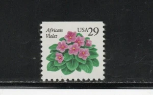2486 * AFRICAN VIOLET *   U.S. Postage BOOKLET Stamp  MNH   ^ - Picture 1 of 1