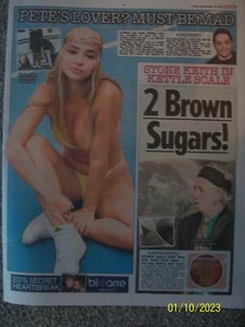 The Rolling Stones Keith Richards Article The Sun Friday September 29 2023 - Picture 1 of 2