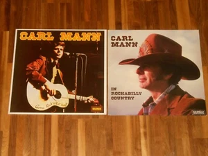 Carl Mann - 2 LPs - In Rockabilly Country + Gonna Rock 'n Roll Tonight ROCKHOUSE - Picture 1 of 2