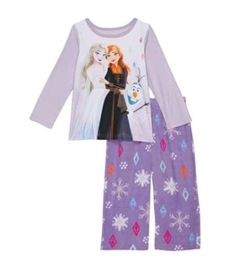 Disney Favorite Characters Frozen 2 Pajama Sets Girl Multi Graphic Print JDM1985 - Picture 1 of 8