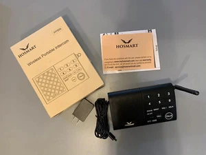 Wireless Intercom System Hosmart 1/2 Mile LONG RANGE 6-Channel Security Wireless - Picture 1 of 7