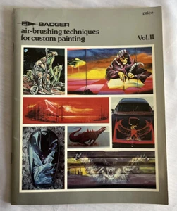 Air Brushing Art Techniques For Custom Painting Vol II C. Caiati 1981 Badger - Picture 1 of 9