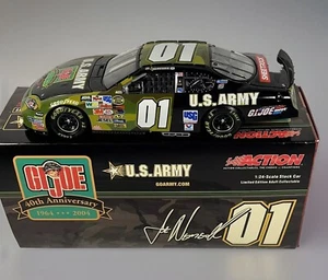 1/24 nascar diecast, Joe Nemecek #01, GI Joe 40th Annv, US Army 2004, Action - Picture 1 of 3