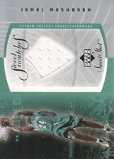 2002-03 Upper Deck Sweet Shot Sweet Swatches Jersey #JM-S Jamal Mashburn 