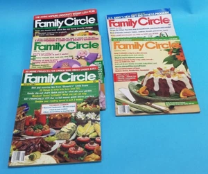 (5 ) 1983 family circle magazines may June July August and August - Imagen 1 de 6