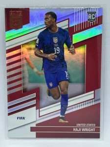 Haji Wright Rookie 2022-23 Panini Donruss Elite FIFA Soccer No. 196