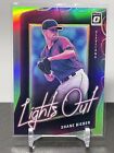 Shane Bieber 2021 Optic Silver Prizm Lights Out Insert #Lo15 Cleveland Guardians