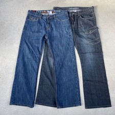 2 Pairs of Parasuco Straight Jeans Vintage - Men's size 34