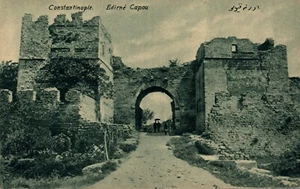 Postal de colección de Turquía Constantinopla Edirne Capou Estambul 08,46 - Imagen 1 de 2