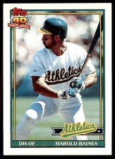 1991 Topps Harold Baines 102 Baseball Cards #166