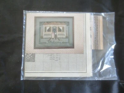 Told In A Garden AMISH WELCOME Counted Cross Stitch PATTERN - Image 1 of 3