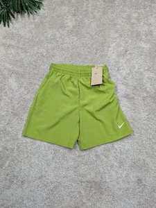 Nike Dri Fit Shorts Kids L Large Green Elastic Waist Standard Fit NWT - Picture 1 of 11