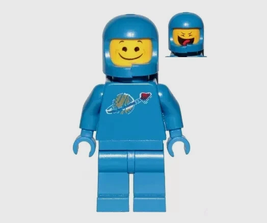 La LEGO Película 2 Benny Big Smile Alegre Minifigura Blue Spaceman 70837 Foto 1 de 1