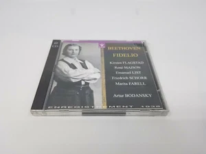 Beethoven Fidelio 2 CD Box (1989) Flagstad Maison Schorr List Bodansky Met 1938 - Imagen 1 de 4