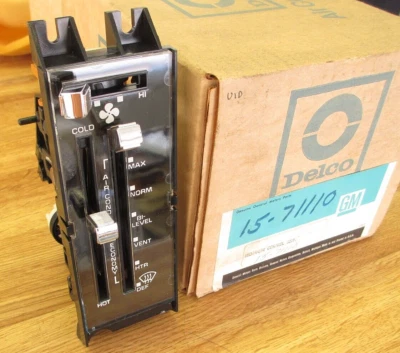 NOS AIR CONDITIONER AC CONTROL HEAD MODULE 1980-1982 BUICK SKYLARK 16014414 Foto 1 de 4