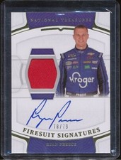 #78/79 2022 National Treasures Racing Ryan Preece Firesuit Auto Autograph