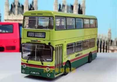 1/76 London Bus Double Decker Bus Green Simulation Alloy Model/Britbus  - Image 1 of 4