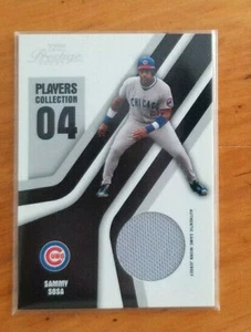 2004 Playoff Prestige Players Collection #PC-84 Sammy Sosa Gray Jersey Cubs - Picture 1 of 1