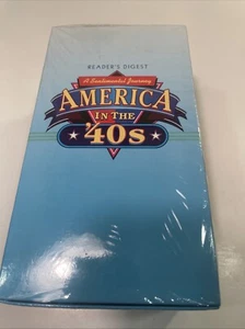America in the 40's A Sentimental Journey -Readers Digest VHS Box Set - Picture 1 of 2