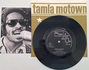 STEVIE WONDER"HIGHER GROUND"1973 Tamla Motown TMG 869 UK 7"Single 🇬🇧 - Picture 1 of 3