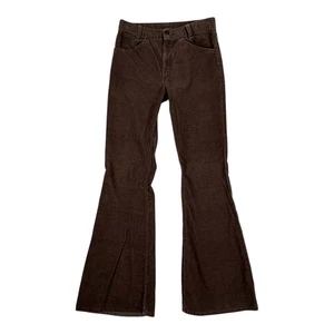Vintage Levi's Cord Schlaghose Größe 28x32 braun 70er Disco Schlaghose - Bild 1 von 10