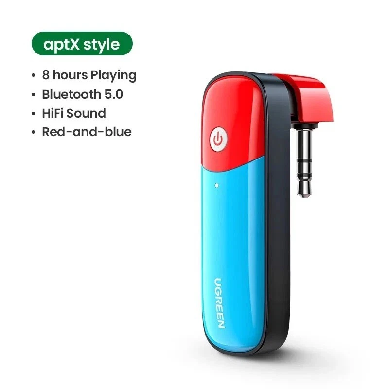 New UGREEN Bluetooth5.0+ Transmitter aptX3.5mm Audio Adapter for Nintendo Switch - Image 1 of 4