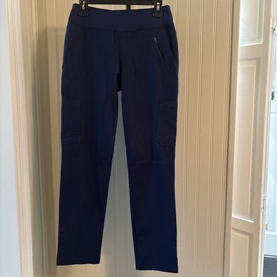 Pantalones Médicos Healing Hands Etiqueta Púrpura Yoga Azul Marino Talla XS Foto 1 de 4