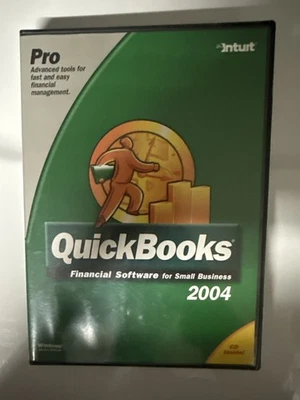 Intuit QuickBooks Pro 2004 Financial Software for Small Business Windows PC - Image 1 of 4