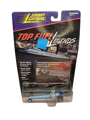 Johnny Lightning Top Fuel Legends Steve Carbone Racing Front Engine Dragster New - Image 1 of 3