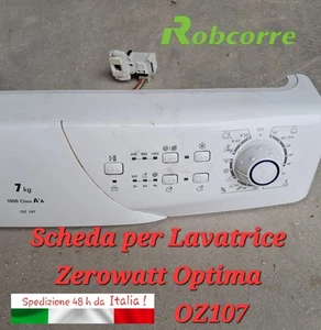 Scheda Madre Elettronica per Lavatrice Zerowatt Optima OZ 107 /L-S OZ107 - Foto 1 di 6