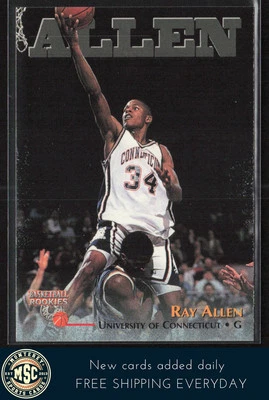 Ray Allen 1996 Score Board Rookies #5 Connecticut Huskies - Image 1 of 2