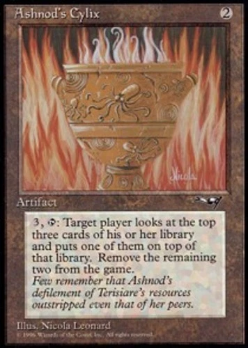 4x MTG Ashnod's Cylix, Light Play, English Alliances - Image 1 of 1