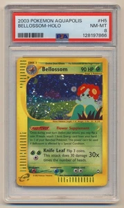 PSA 8 Pokemon Aquapolis Holo Rare Bellossom H5/H32 NM/MINT Condition! - Picture 1 of 2