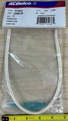 Разъем купольного фонаря ACDelco GM оригинальное оборудование PT2834 (G) - Изображение 1 из 4