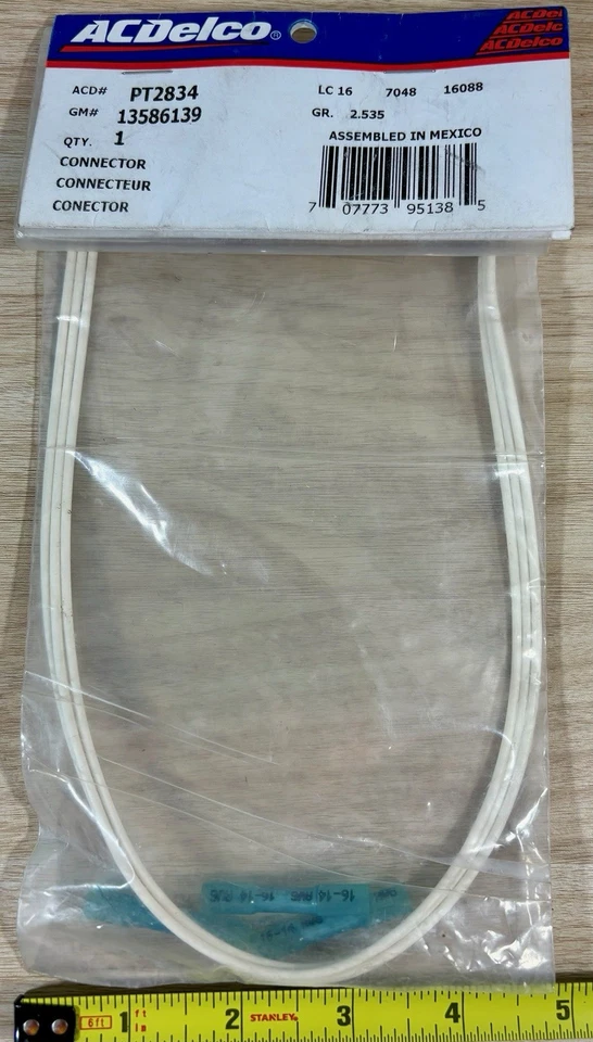 Conector de luz domo ACDelco GM equipo original PT2834 (G) Foto 1 de 4