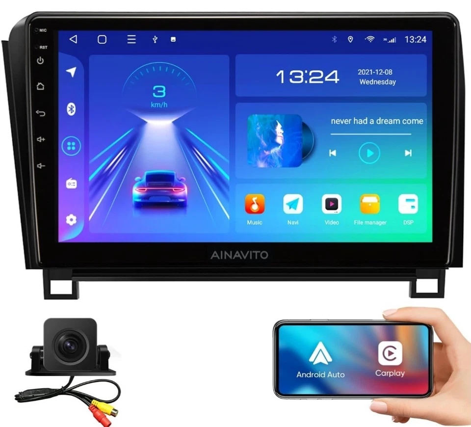 Toyota Tundra 2007-2013 Sequoia 2008-2018 Android estéreo para automóvil PREMIUM  Foto 1 de 4