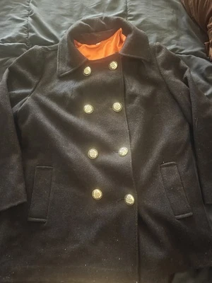 Abrigo de lana vintage para niñas chaqueta de tareas de colección años 60’s 13-14 HECHO EN EE. UU. Foto 1 de 4