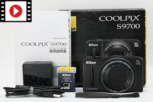 [Mint] Nikon Coolpix S9700 Black 16.0MP 30x Compact Digital Camera from Japan - Picture 1 of 18